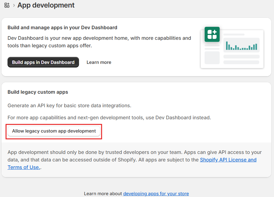 Create an app