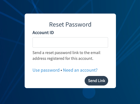DataCite Fabrica : Reset Password