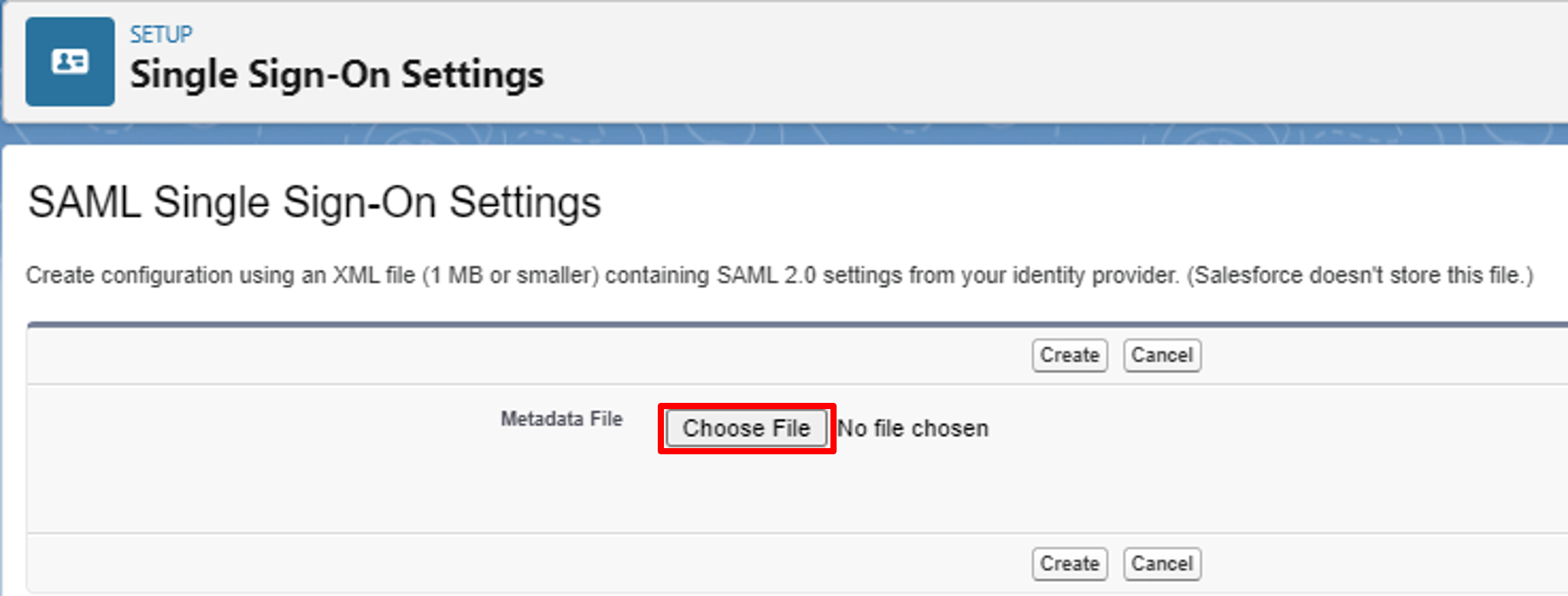 Select Choose File