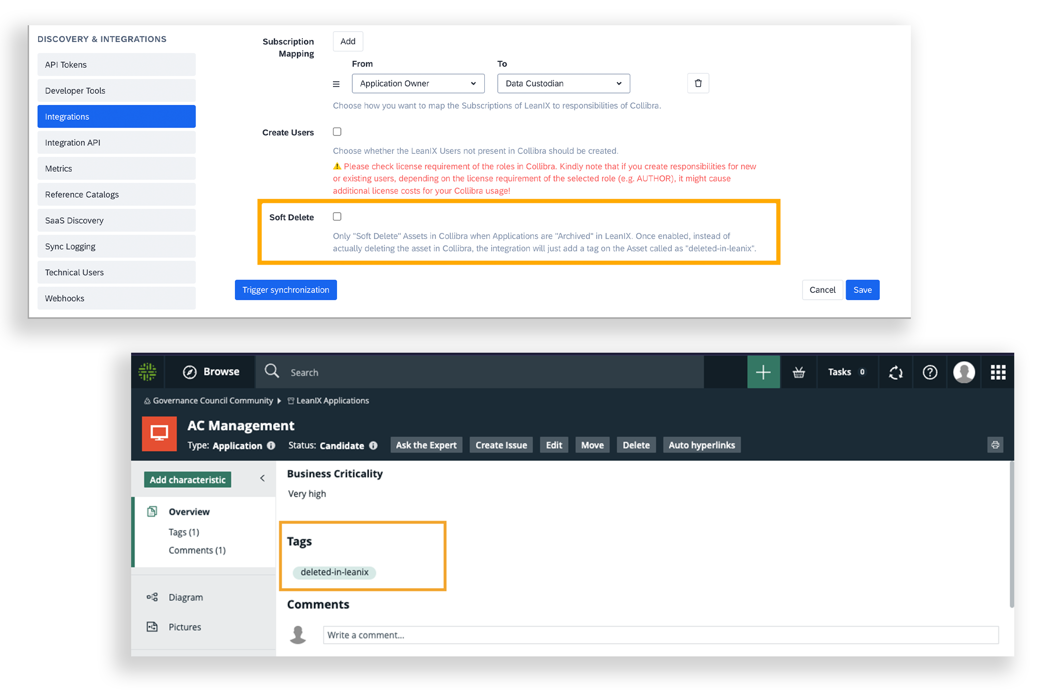 Enabling Soft Deletion