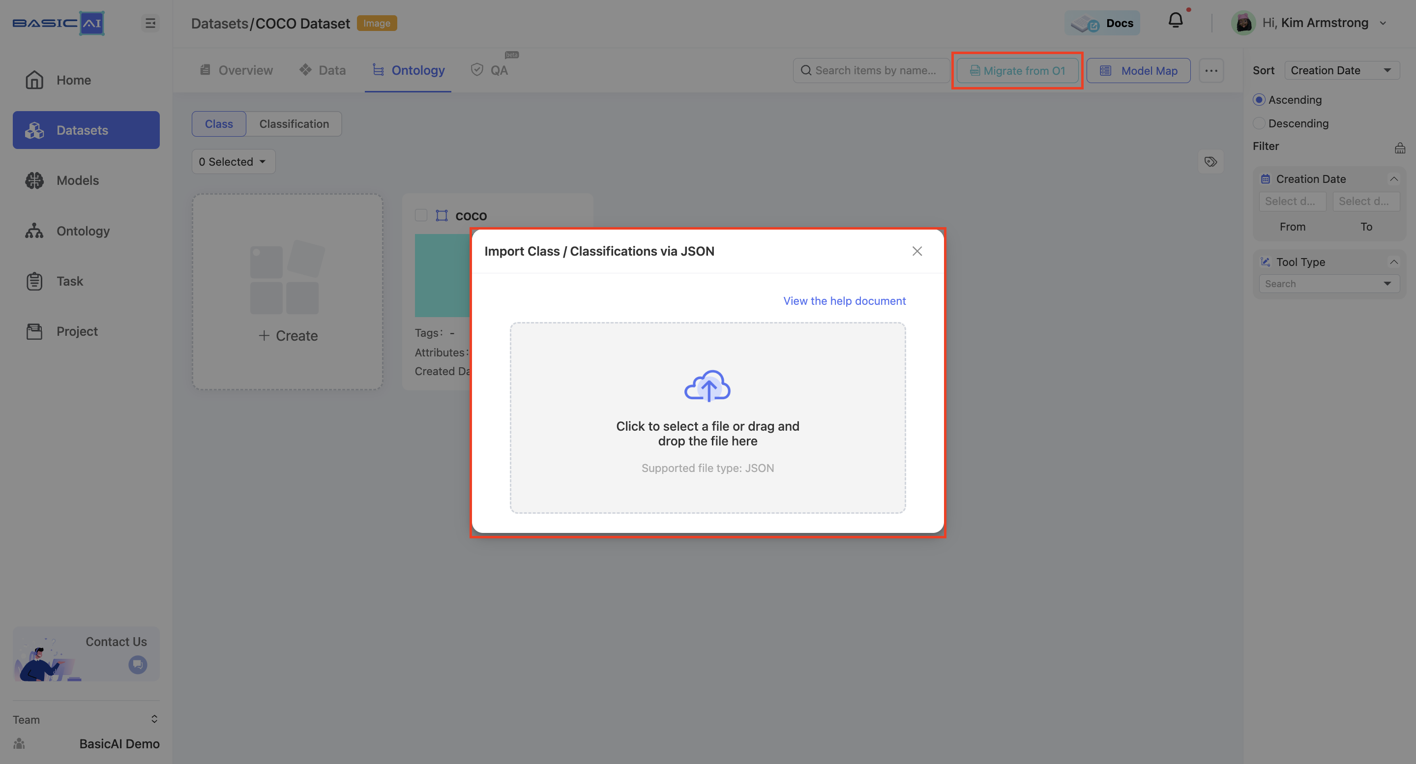 annotate data, data annotation platform, data labeling, ontology, dataset