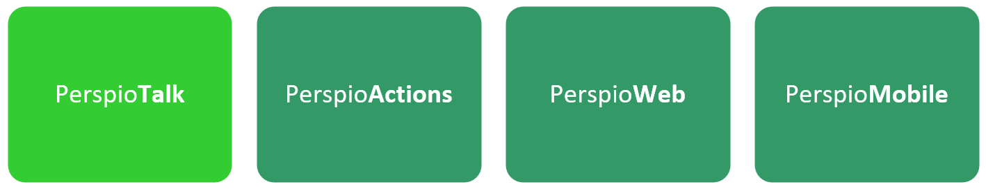 Perspio Operational Interfaces