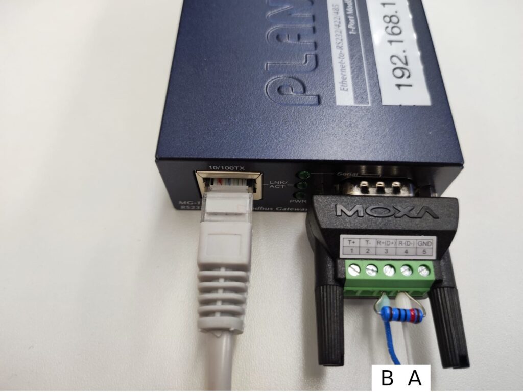 ICS110 gateway connection