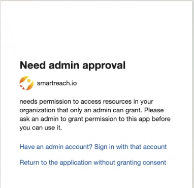 Admin Approval - SmartReach
