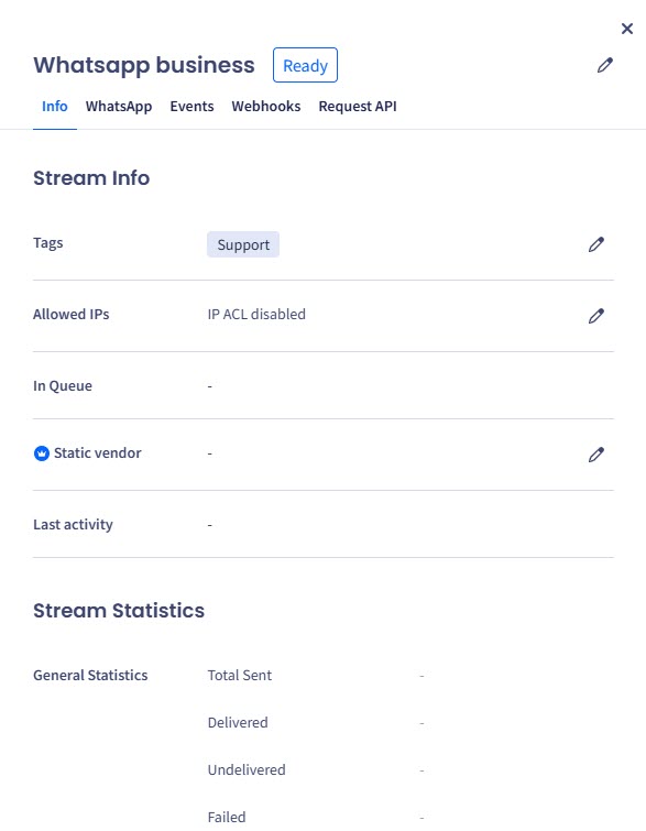 Screenshot of reviewing Info section