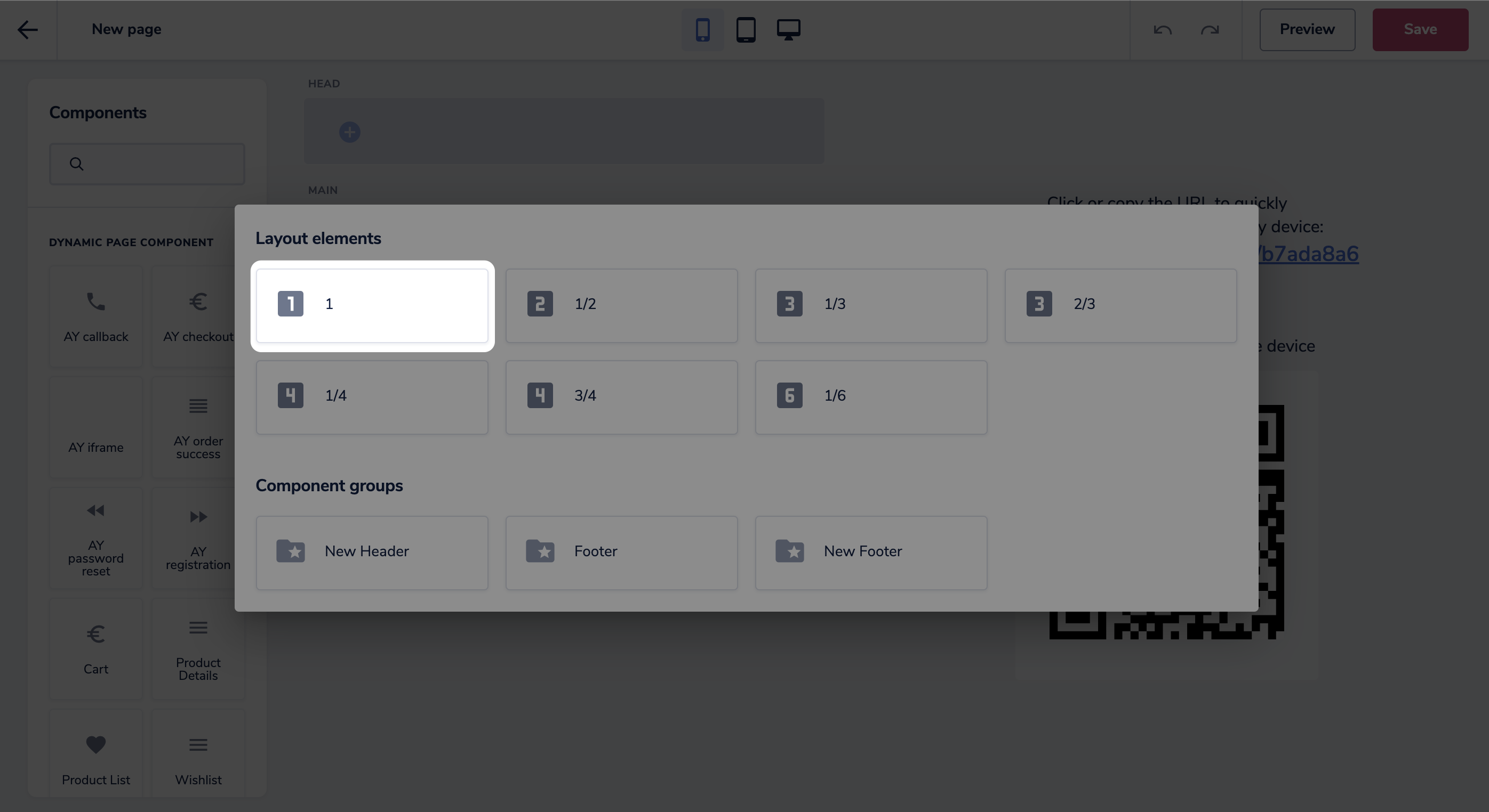 Select the 1 layout element.png