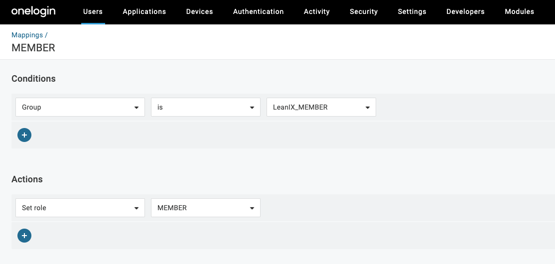 Mapping an Application Role to a User Group