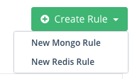 Step 2: Choose a database type to create an alert rule