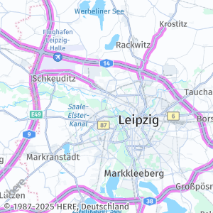 Sample map with rruck-preferred roads highlighted