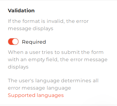 Input Validation