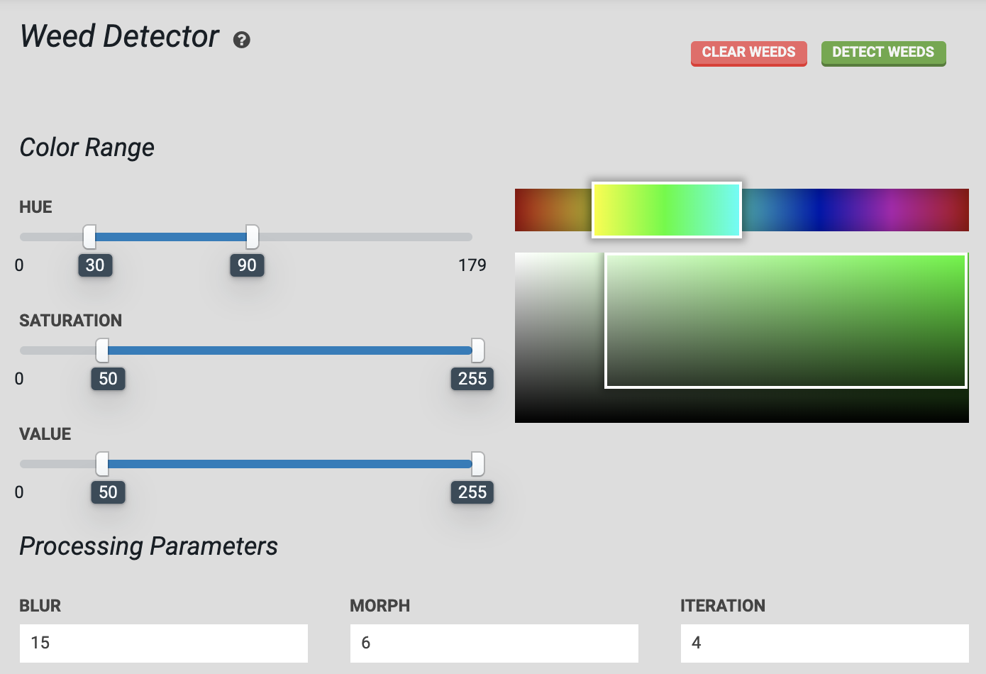 Weed Detection