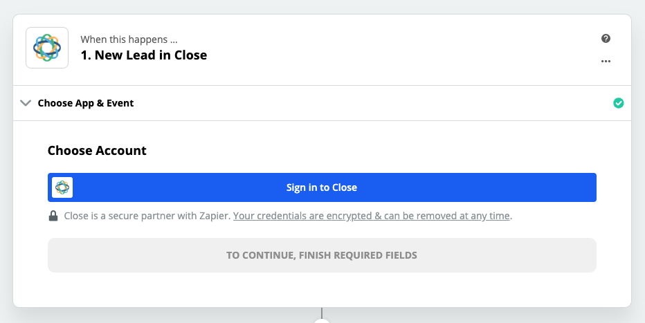 Screenshot 2019-11-05 at 14.45.20.png Choosing Close account in Zapier