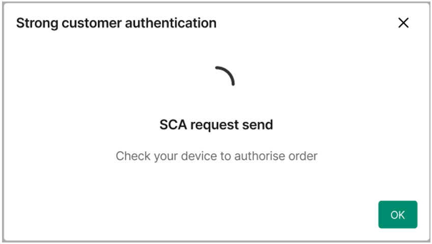 Strong Customer Authentication