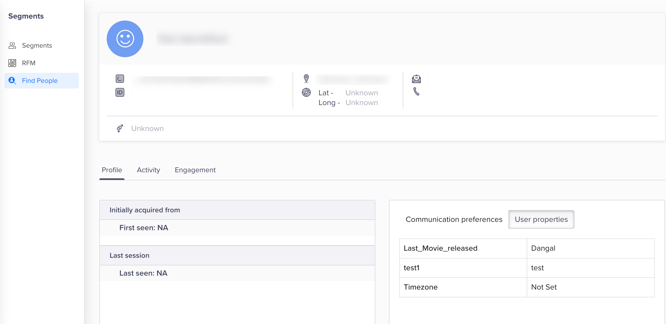 CleverTap Dashboard