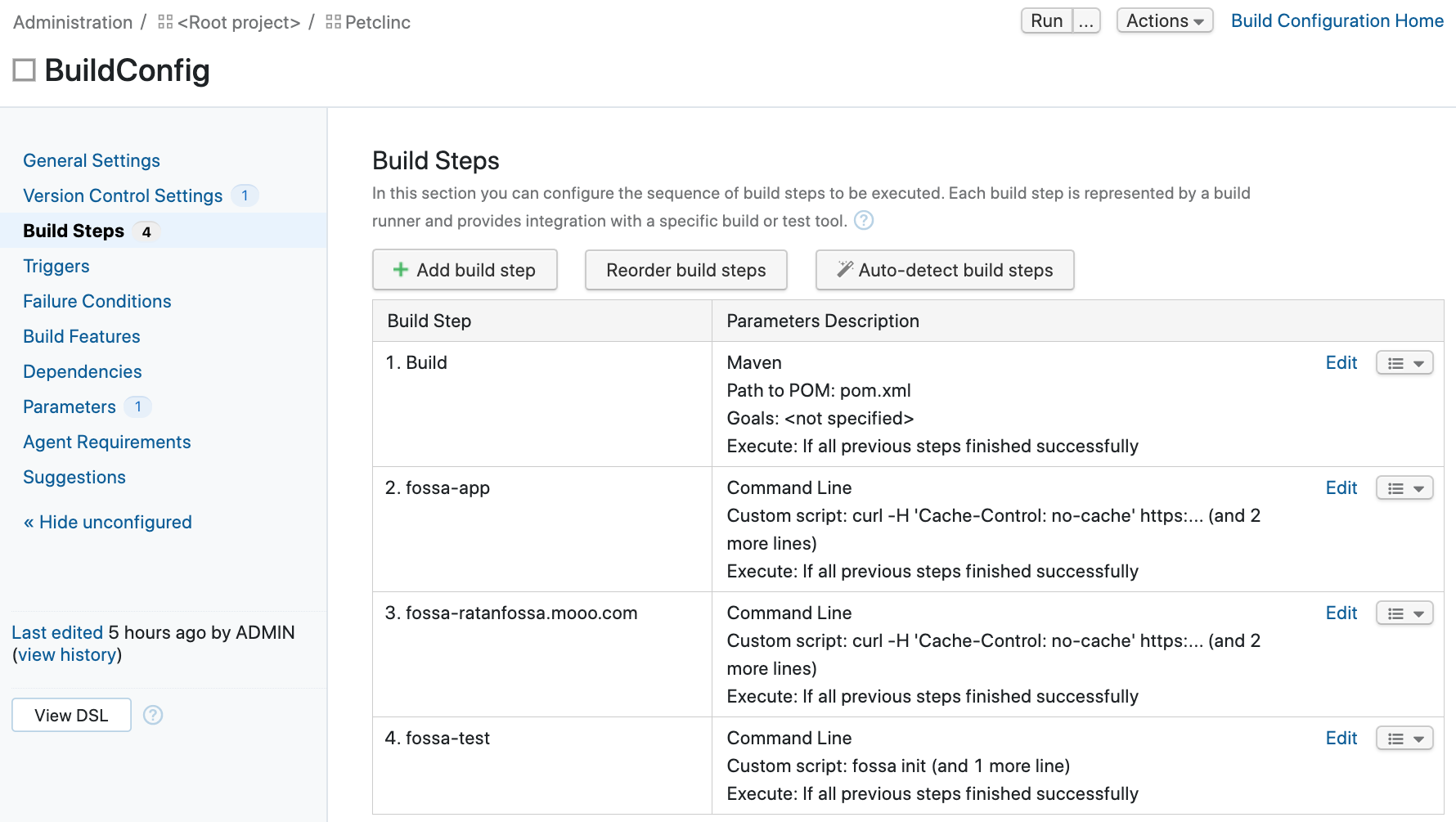 teamcity environment variables