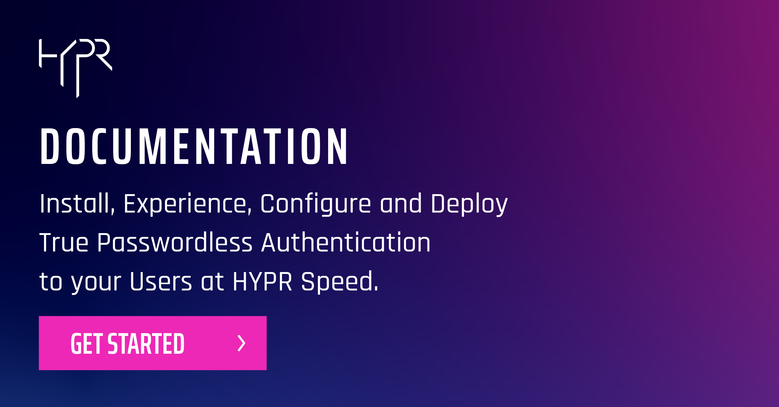 HYPR Documentation