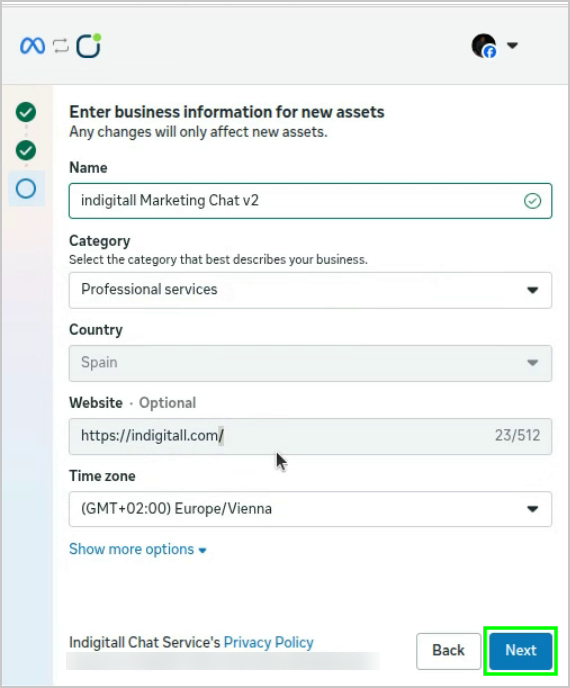 business info
