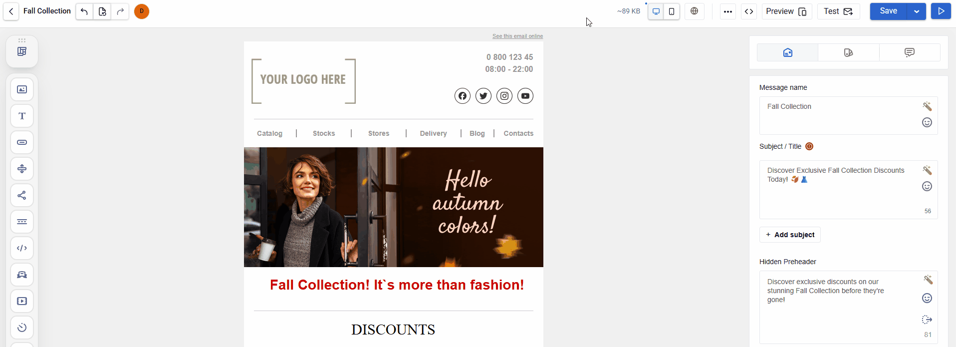 Desktop / Mobile mode