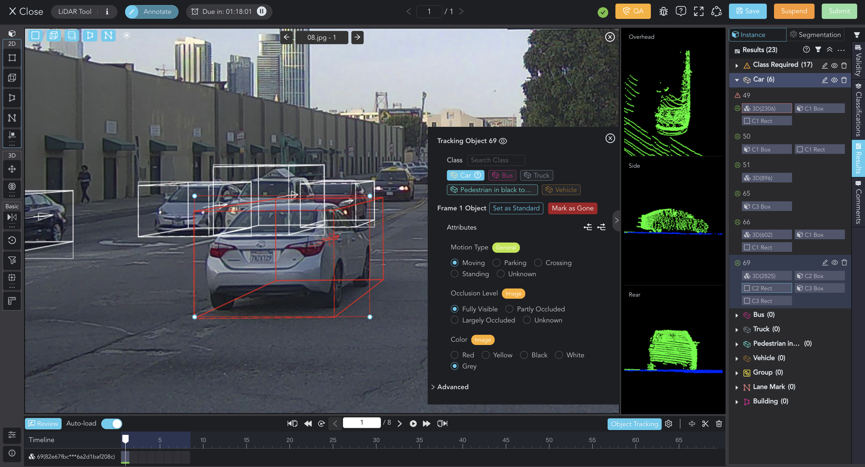 annotate data, data labeling, annotation tool, lidar fusion, point cloud, object detection, tracking object