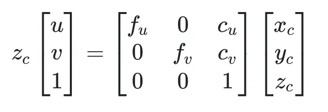 camera-to-image/pixel coordinate transformation, camera calibration