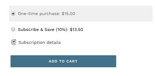 Installing the subscription widget for the Recharge Checkout on Shopify ...