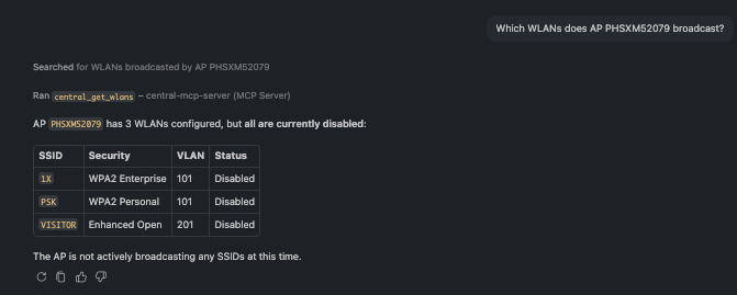 WLANs scoped to a single access point