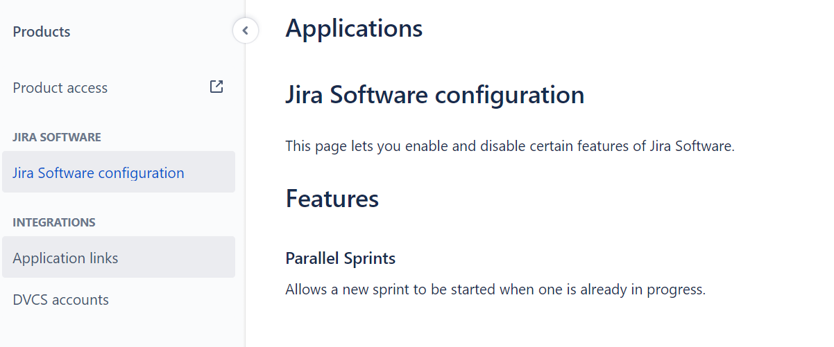 jira2-2.png Selecting “Application links.”