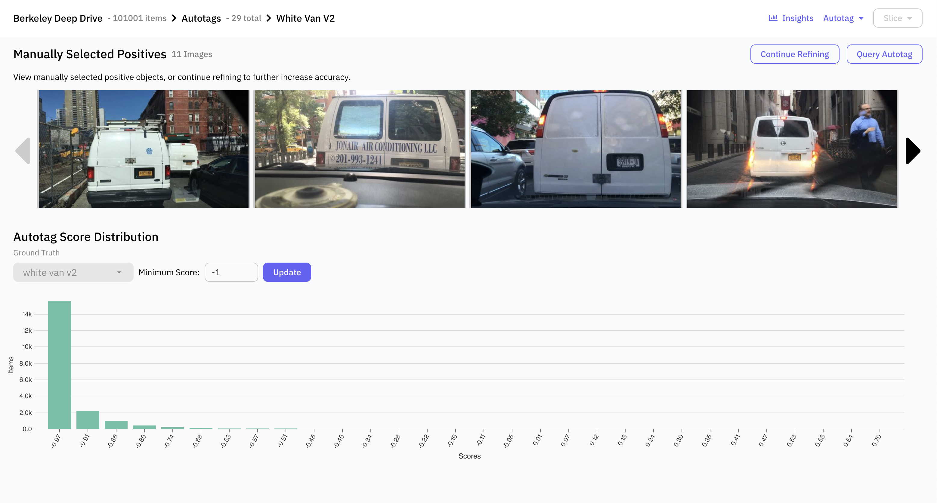 Autotag Management Page