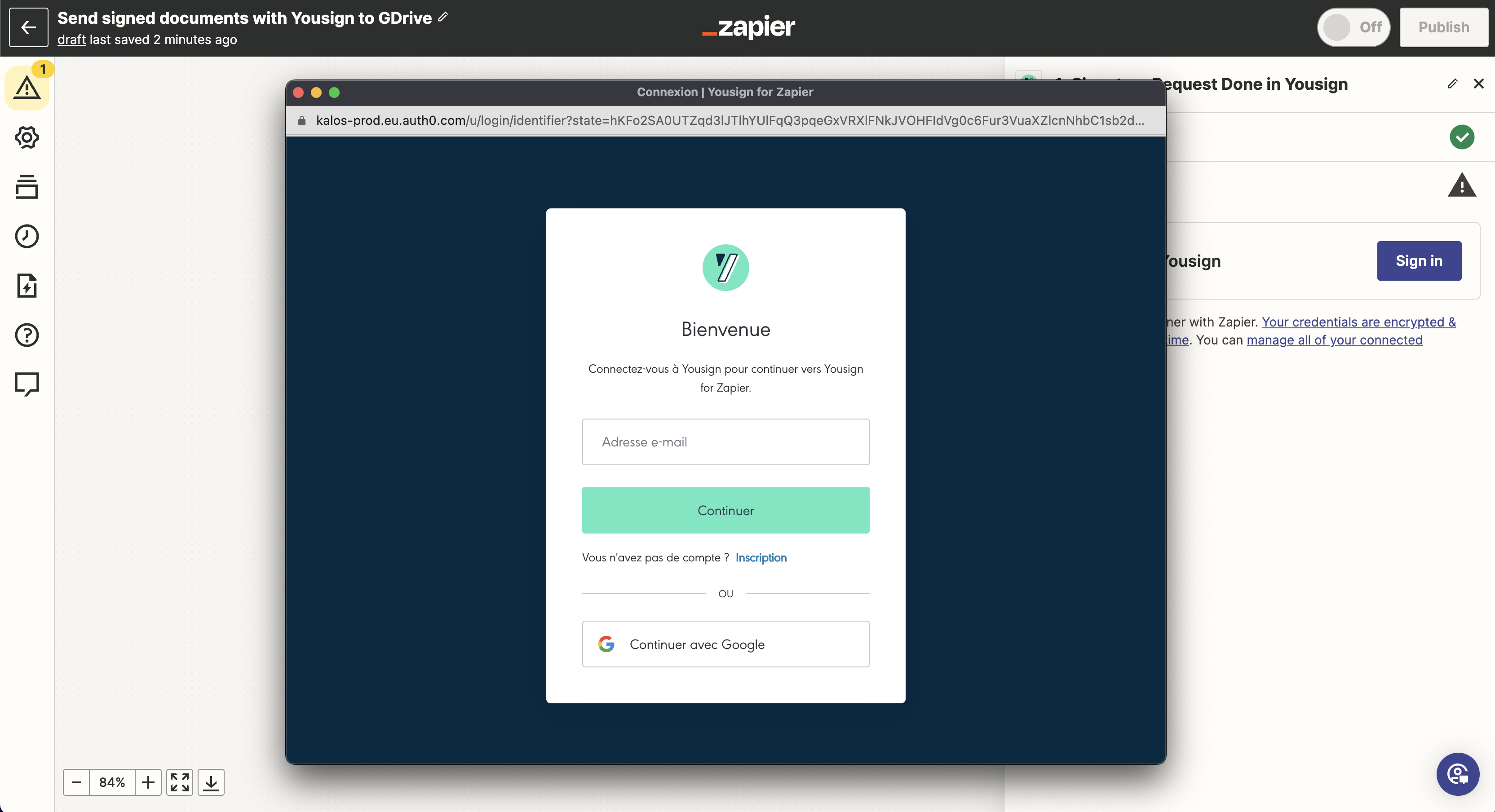 Connect Yousign And Zapier Connect Yousign And Zapier