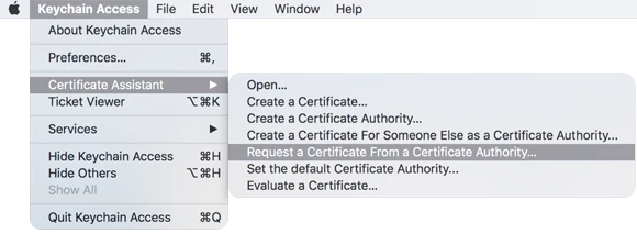 Request a Certificate From a Certificate Authority