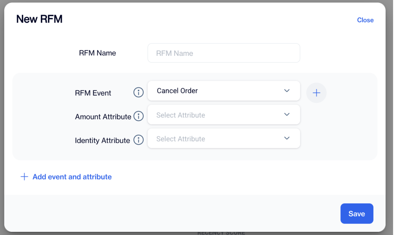 Creating a New RFM Segment