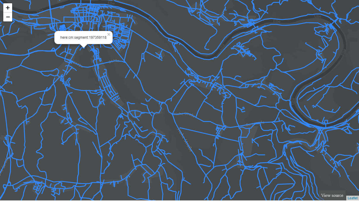 Encoded data visualization with Leaflet