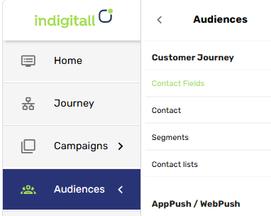 audiences menu