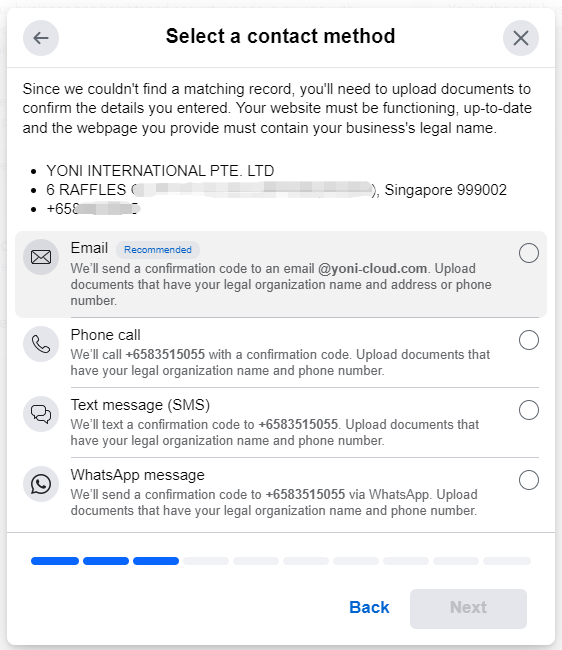 Confirm your connection