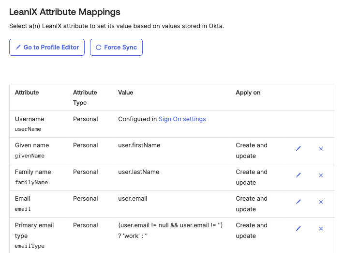 Configuring Attribute Mappings for SCIM