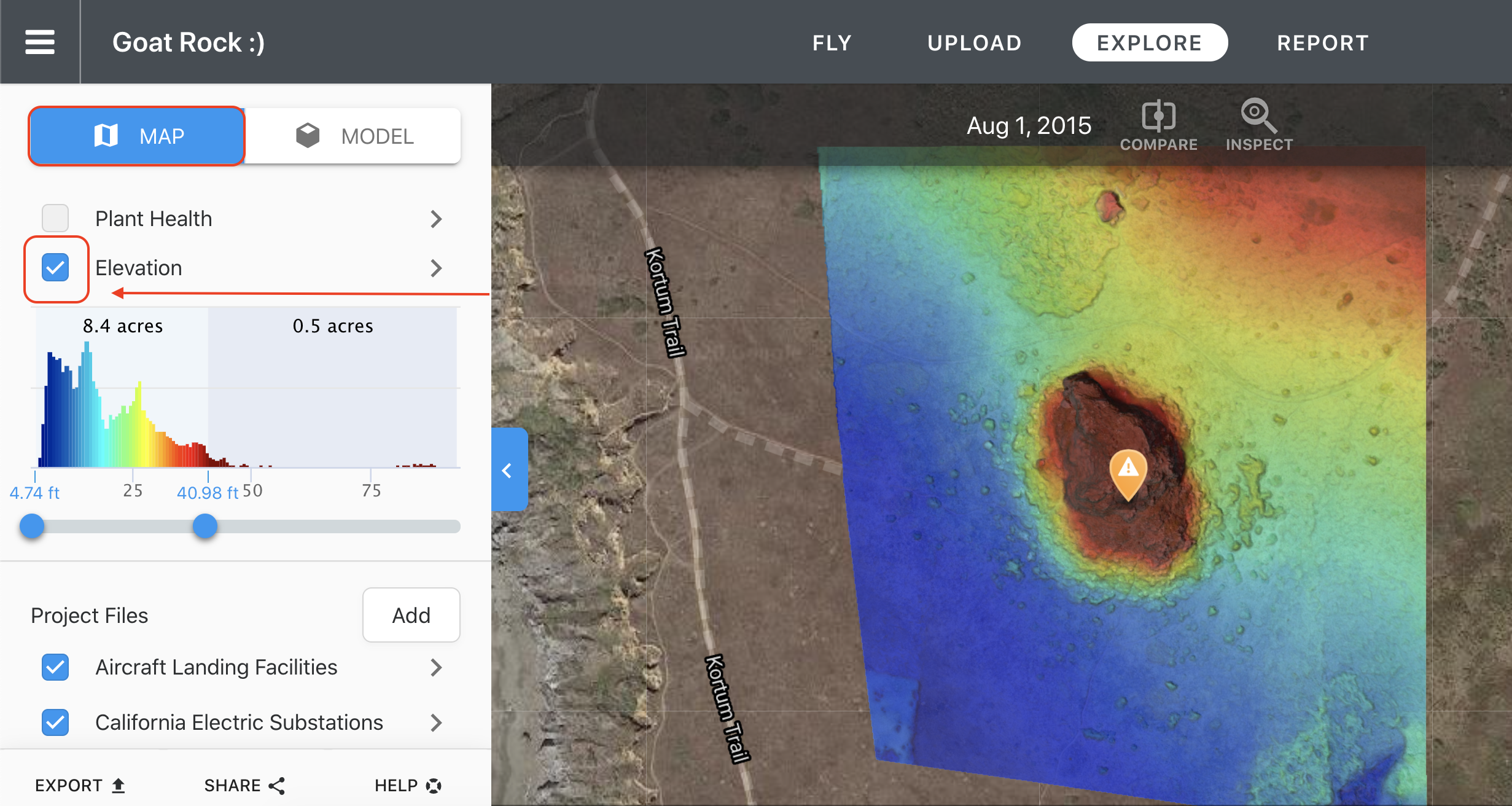 How To Get Started With The Elevation Layer On Dronedeploy