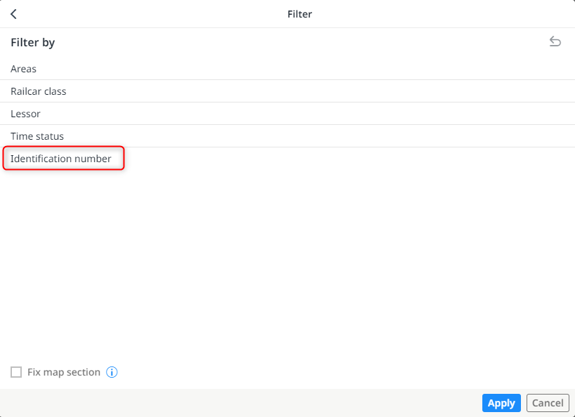 Search for the identification number