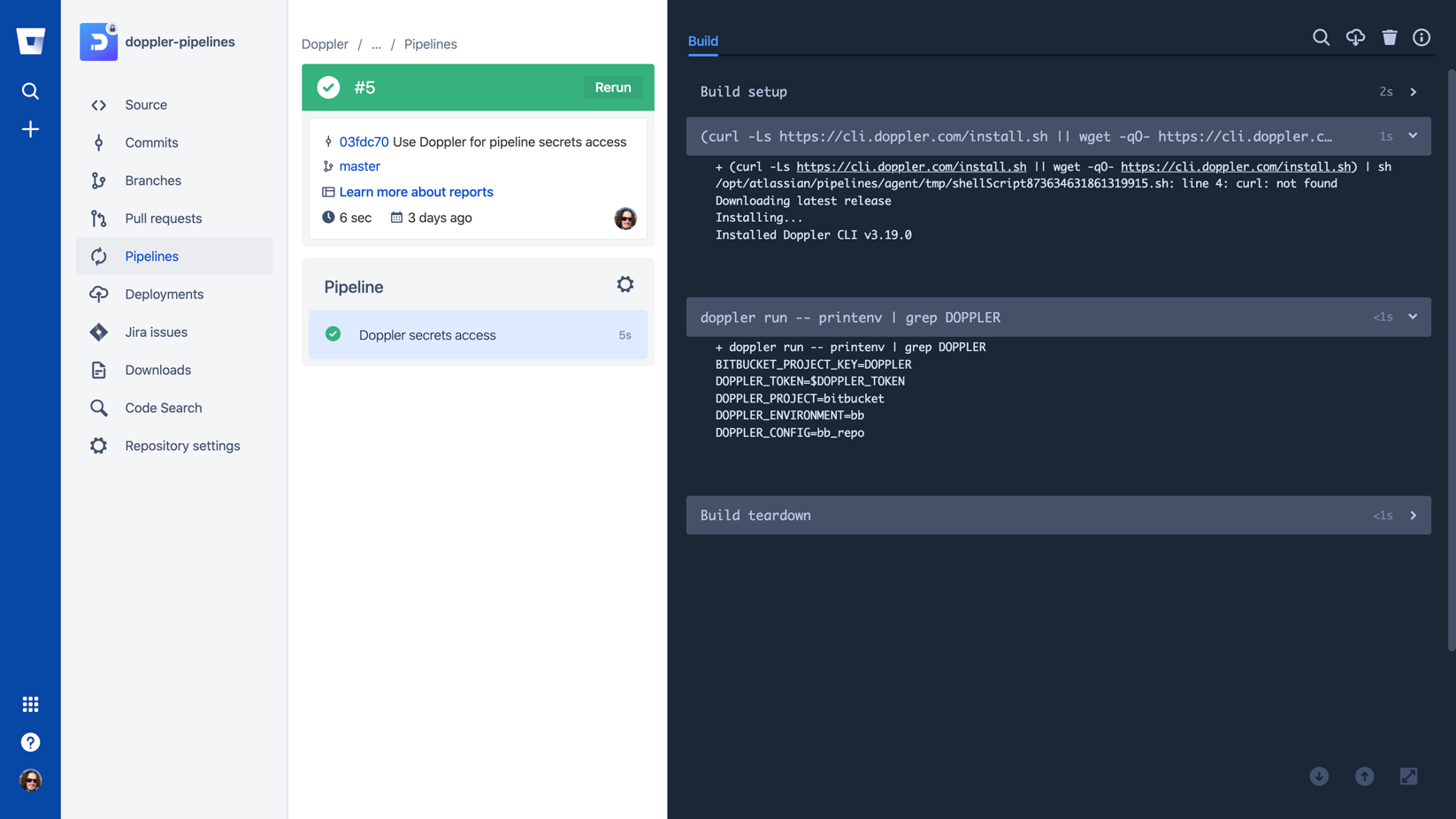 Bitbucket Pipelines