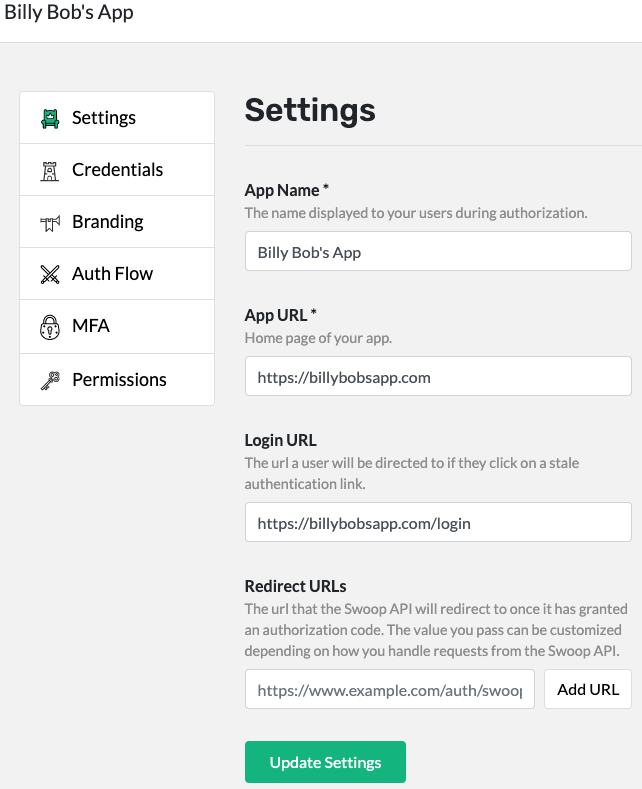 Swoop Admin Dashboard - App Settings.png