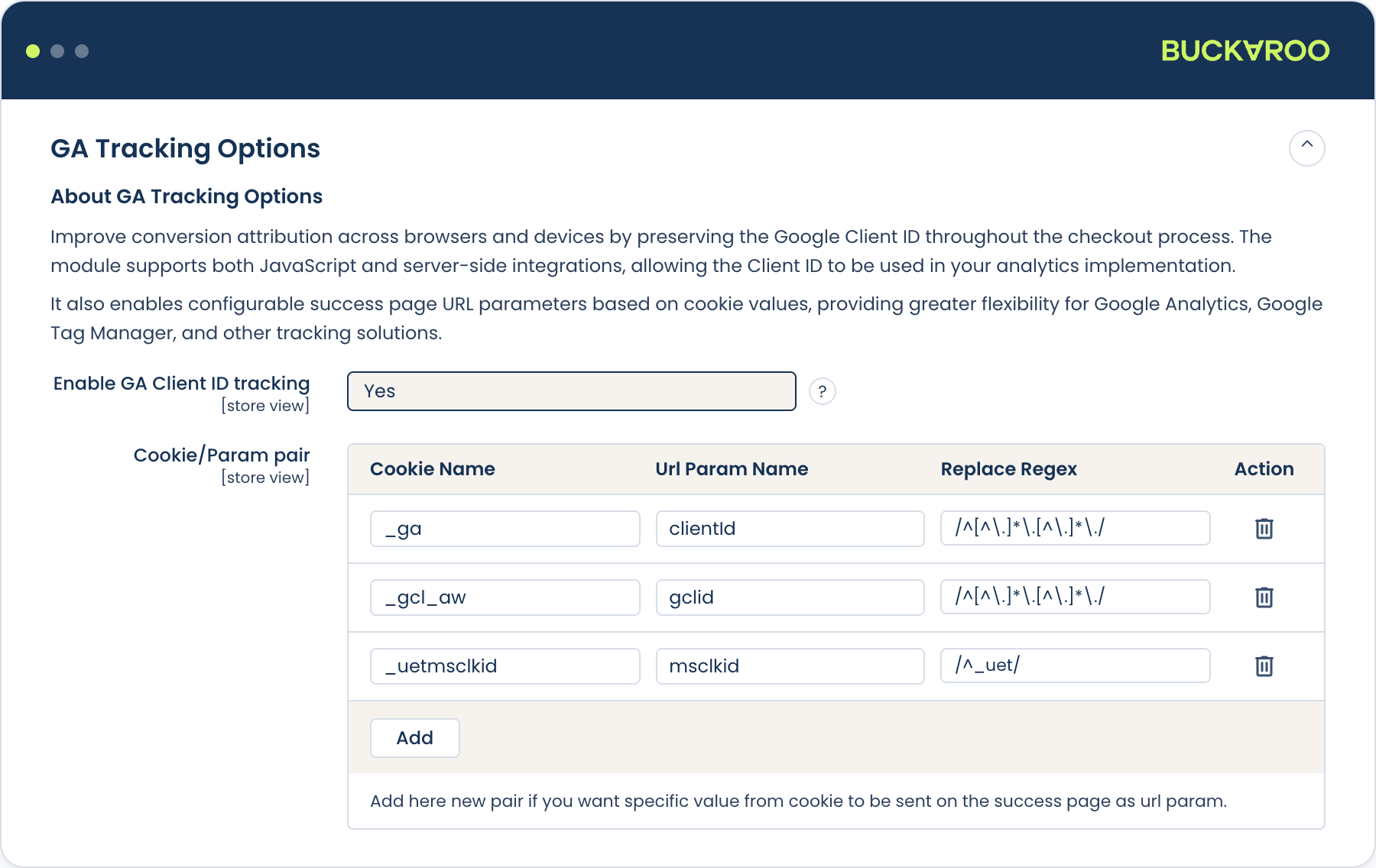 Magento 2 GA example
