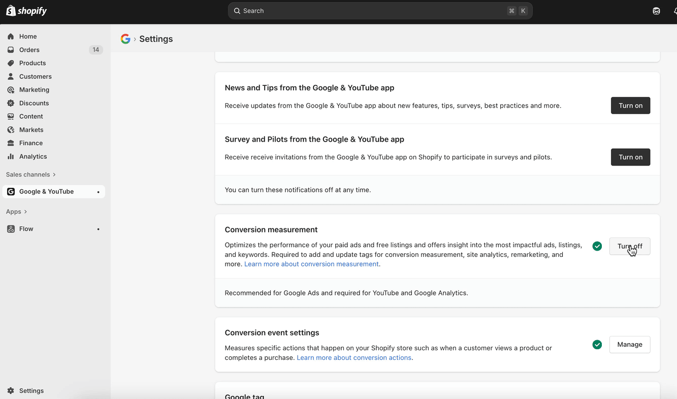 Screenshot showing Google Ads conversion columns displaying the difference between 'Conversions' and 'All conversions' reporting columns