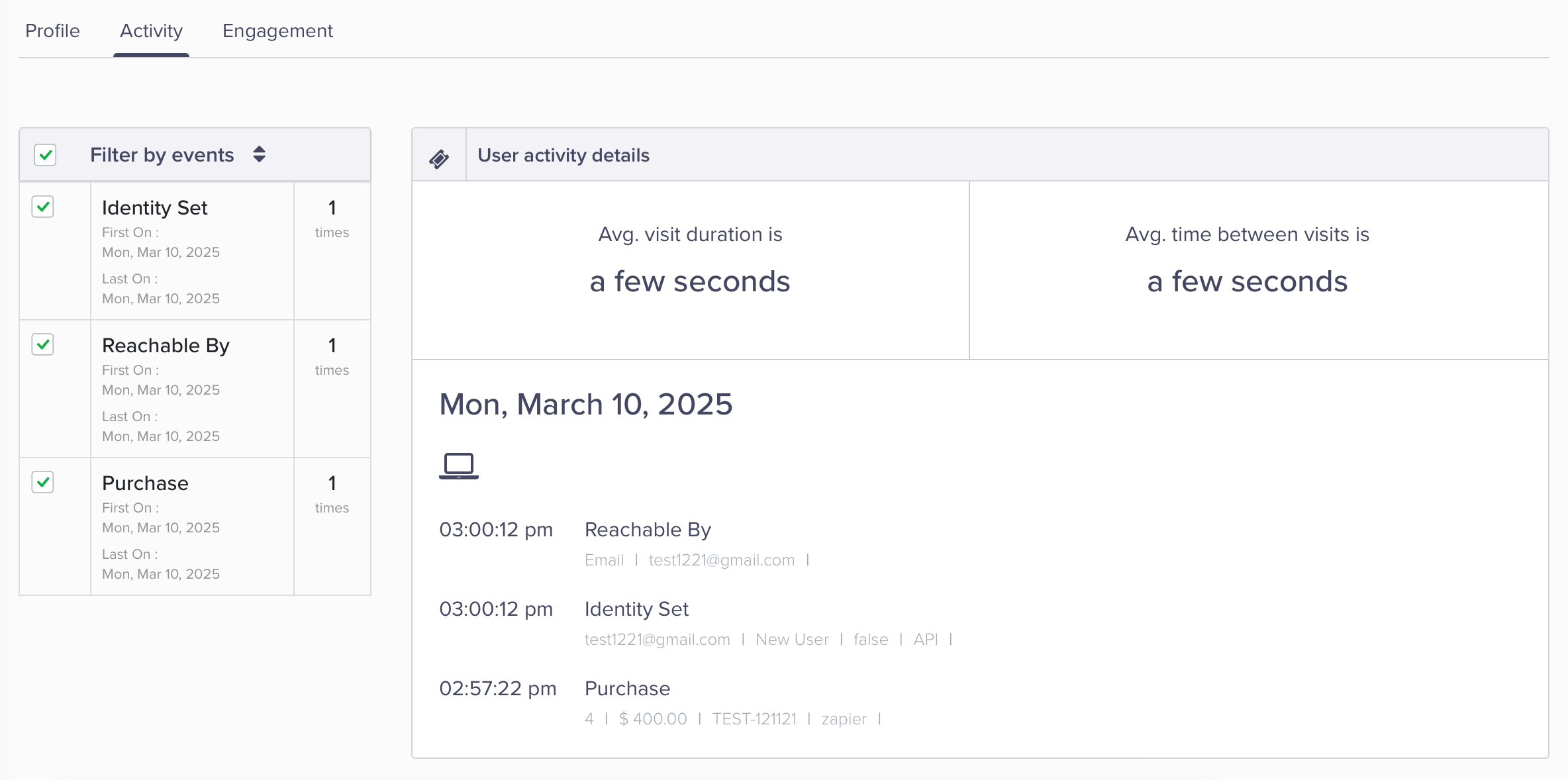 Verify Events in CleverTap