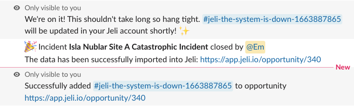 Closed Jeli incident