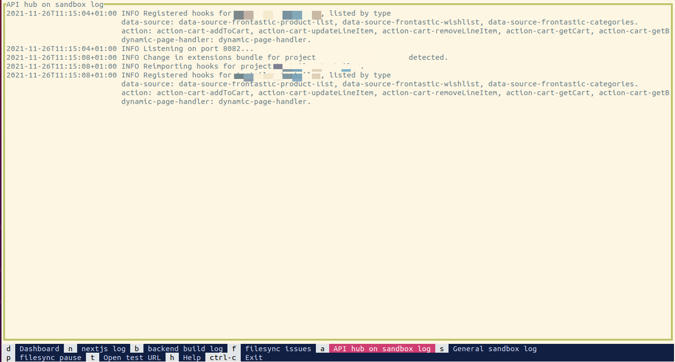API hub log in the CLI.png