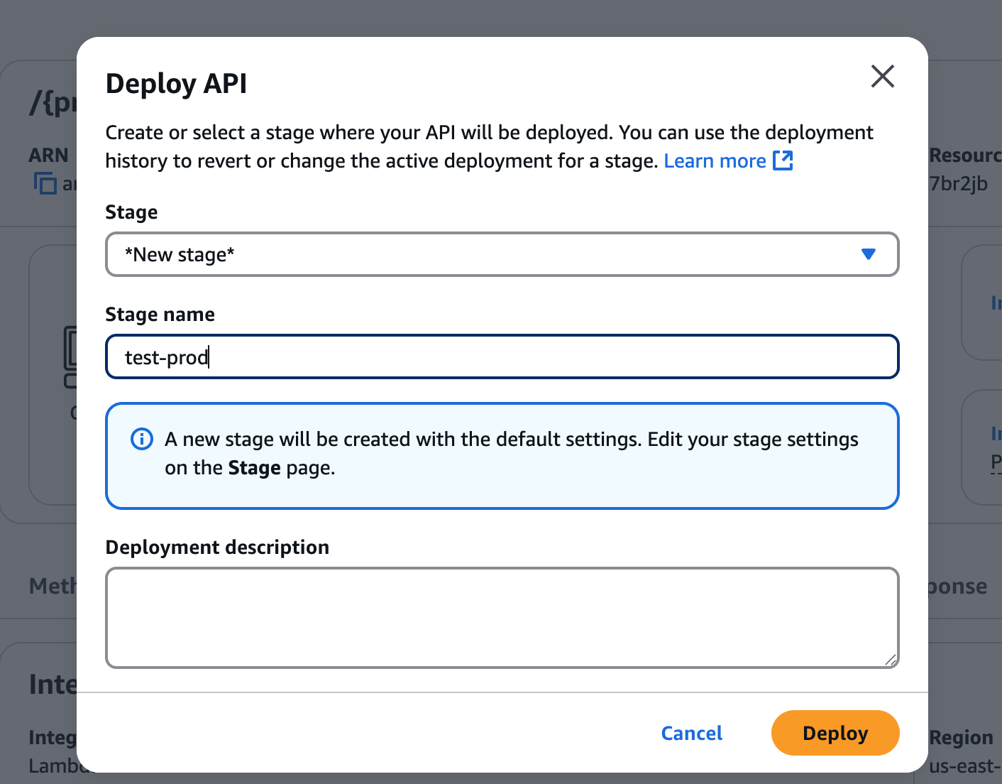 Deploy API