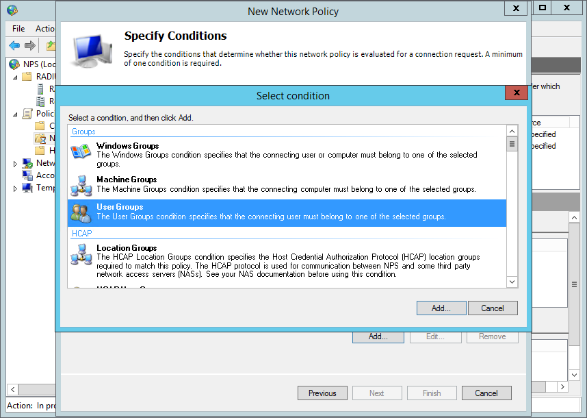 get uri in the pritunl web console