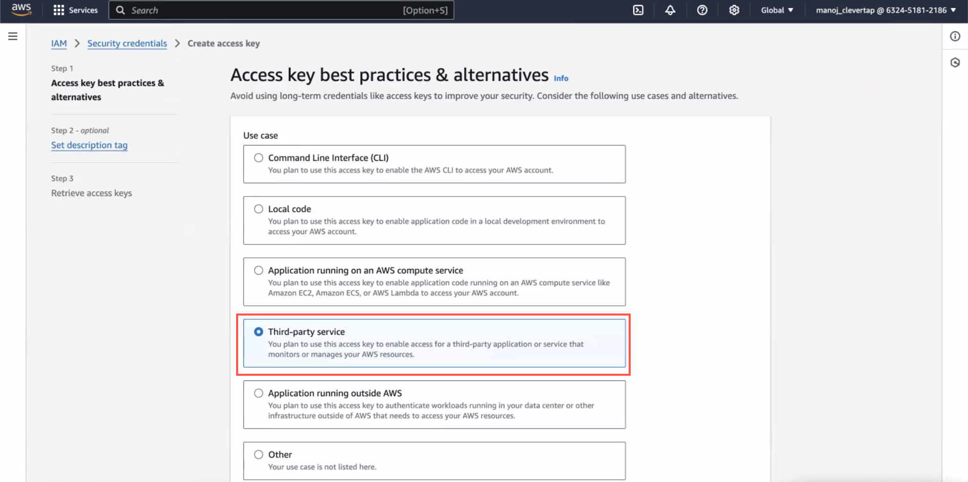 Select Access Key Best Practices and Alternatives