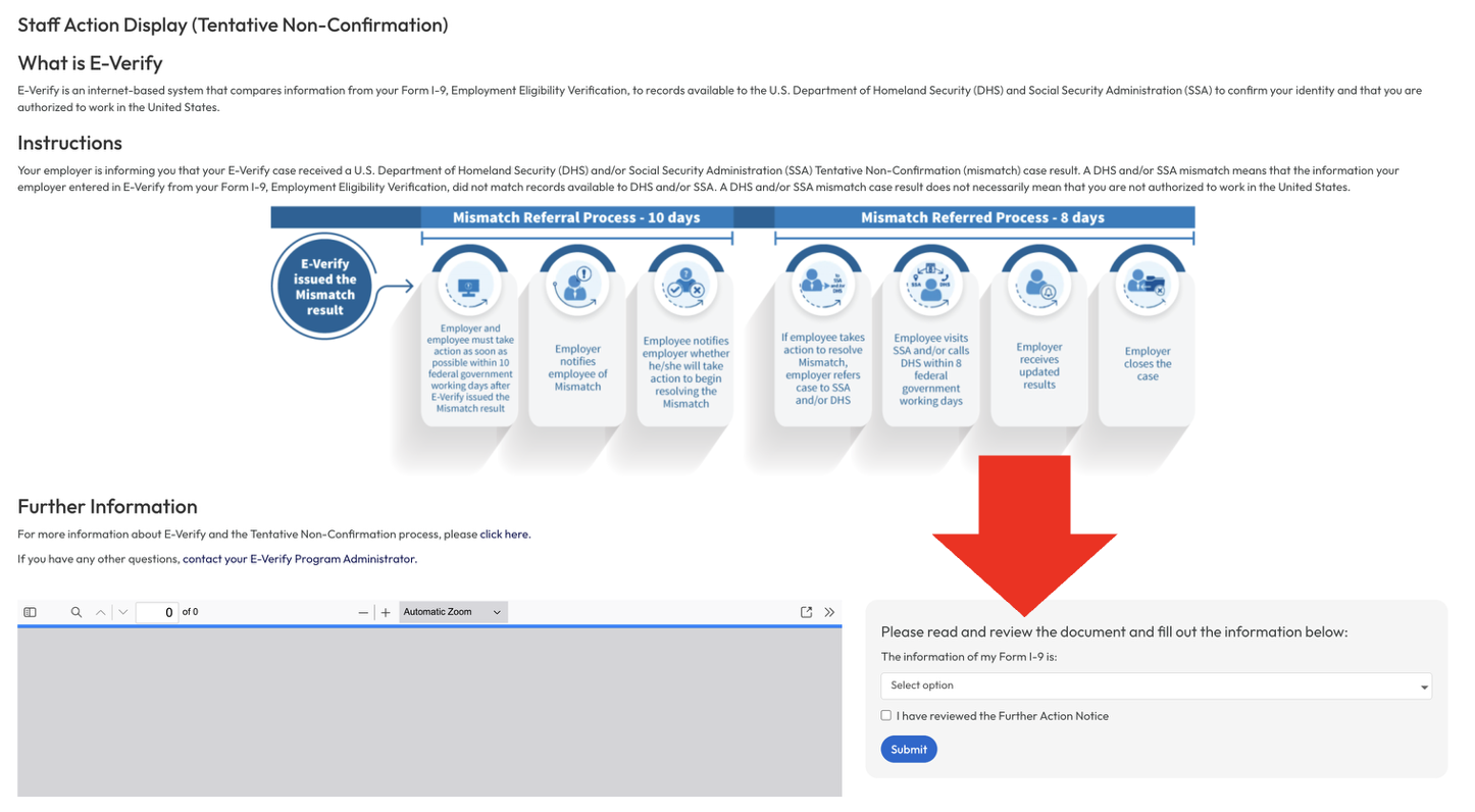Employee embedded experience: FAN acknowledgement and election