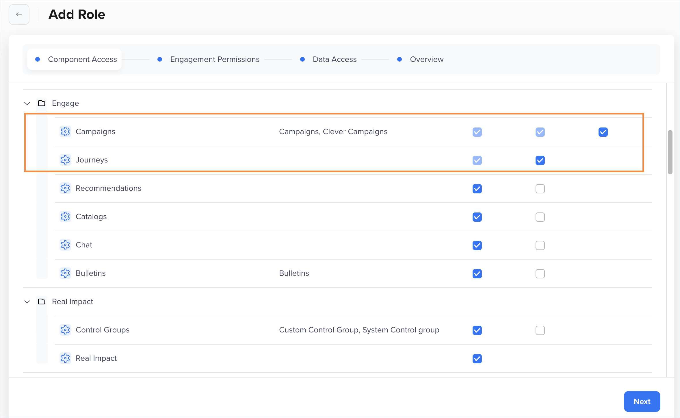 Provide Component Access