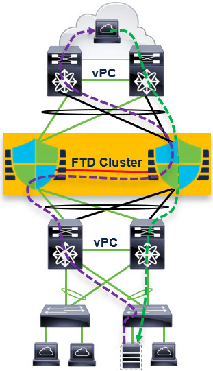 **Figure 1.** FTD Cluster